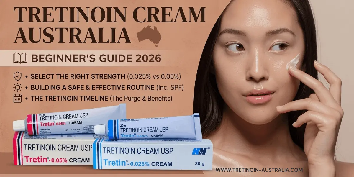 Tretinoin Cream Australia: Beginner's Guide 2026