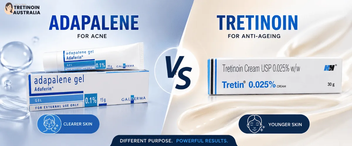 Adapalene vs Tretinoin: Which Retinoid Works Better for Acne and Anti-Ageing in Australia?